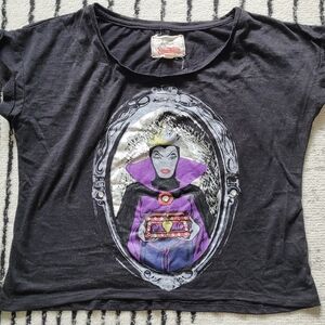 Disney Black and Purple Villains Kids T-Shirt